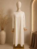 The Everyday Modest Abaya | Oak Ivory