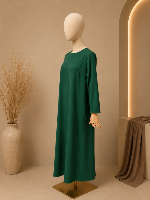 The Everyday Modest Abaya | Emerald Jade