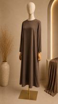 The Everyday Modest Abaya | Mocha