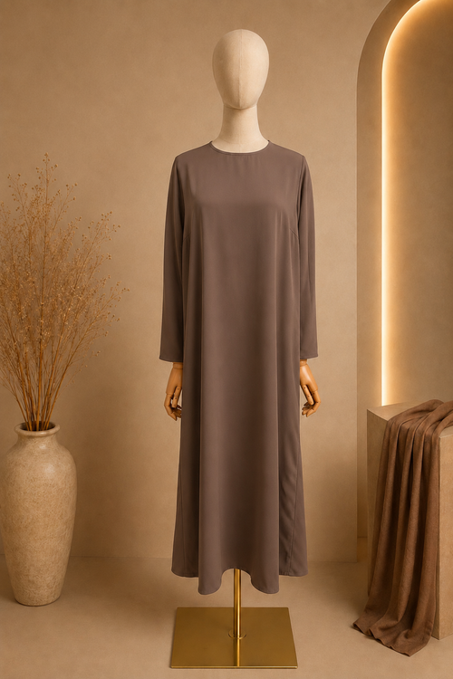 The Everyday Modest Abaya | Mocha